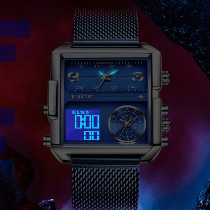 Men Quartz Digital Watch Creative Sport Watches Male Waterproof Wristwatch Montre Homme Clock Relogio Masculino