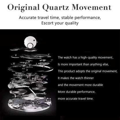 New Exquisite Minimalist Women Watch Luxury Fashion Stain Steel Ladies Waterproof Quartz Wristwatch Rose Gold Female Clock