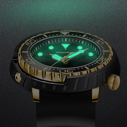New Watch For Men Fashion Silicone belt Chronograph Sport Wristwatch 50M Waterproof Luminous Dive Male Clocks