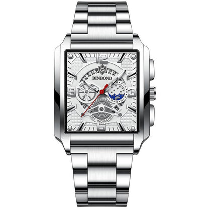 Relogio Masculino Wrist Watches Men Top Brand Luxury Golden Men Watches Gold Big Male Wristwatch Man Square Golden Dial
