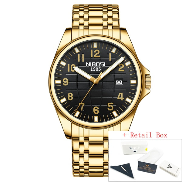 New Men Fashion Ultra Thin Watches Luxury Waterproof Luminous Date Watch For Man Business Relogio Masculino