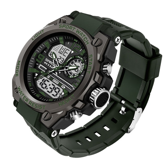 SANDA 739 Sports Men's Watches Top Brand Luxury Military Quartz Watch Men Waterproof S Shock Male Clock relogio masculino 2022
