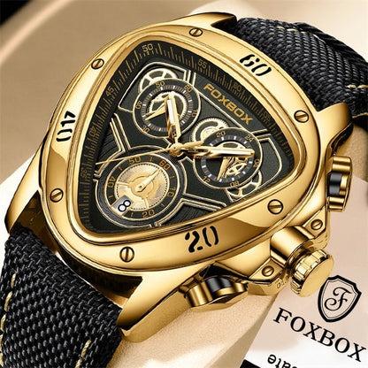 LIGE Chronograph Creative Big Dial Men Watch Top Brand Nylon Strap Military Sports Watches for Men Date Clock Quartz Wrist Watch