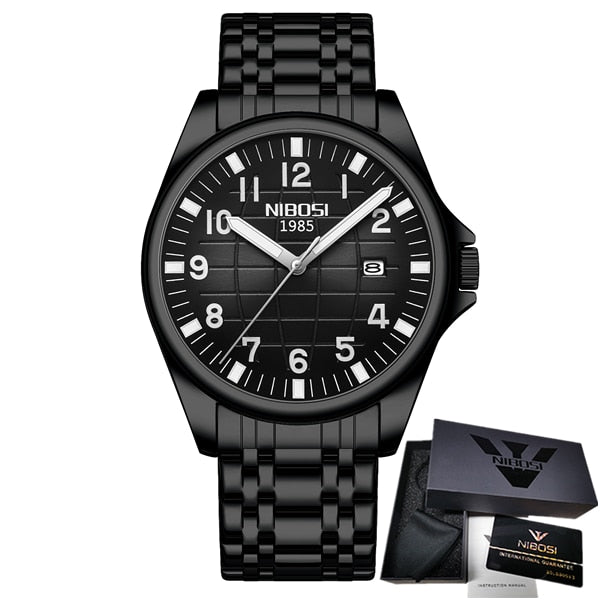 New Men Fashion Ultra Thin Watches Luxury Waterproof Luminous Date Watch For Man Business Relogio Masculino