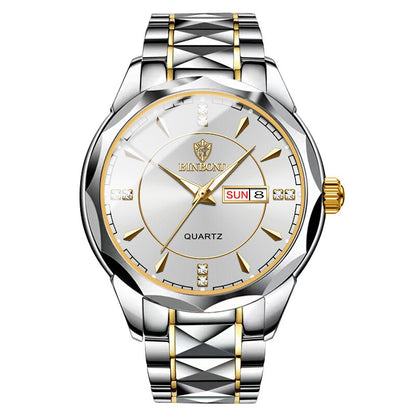 Men Watches Waterproof Sports Military Wrist Watch For Male Wristwatches Clock Relogio Masculino silver gold white