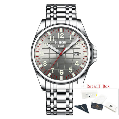 New Men Fashion Ultra Thin Watches Luxury Waterproof Luminous Date Watch For Man Business Relogio Masculino 4, Yes