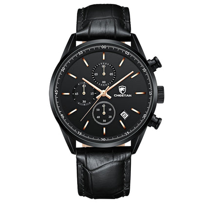 Men Top Brand Luxury Fashion Business Quartz Men Wristwatch Stainless Steel Waterproof Sports Clock