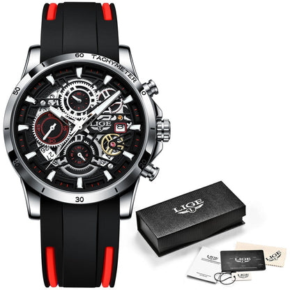 Men Watches Casual Luxury Sport Waterproof Quartz Watch Chronograph Military Watch Men Clock