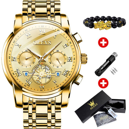 Top Brand Men Watches Classic Roman Scale Dial Luxury Wrist Watch for Man Original Quartz Waterproof Luminous Male reloj