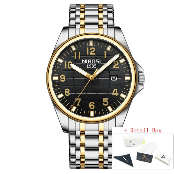 New Men Fashion Ultra Thin Watches Luxury Waterproof Luminous Date Watch For Man Business Relogio Masculino 5, Yes
