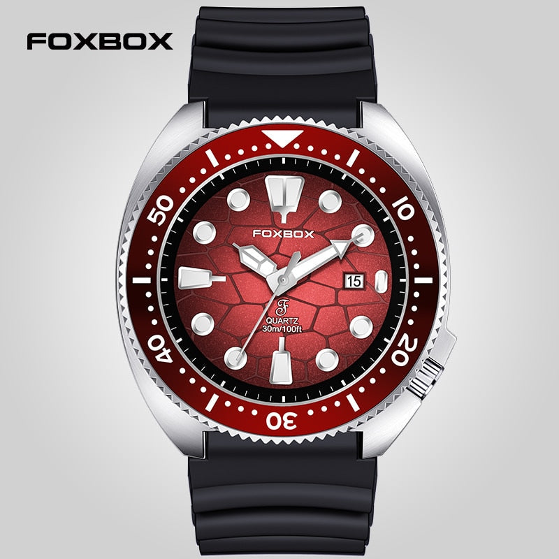 LIGE Men Watch Fashion Silicone Strap 30m Waterproof Watches Luminous Hand Sport Watch Rotating Bezel Calendar Quartz Wristwatch