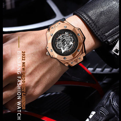 Men Watch Top Brand Luxury Sports Waterproof Quartz Clock Stainless Steel Business Leather Male Mens Watches Relogio Masculino