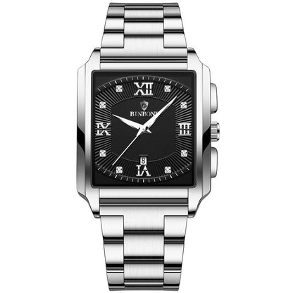 Relogio Masculino Wrist Watches Men Top Brand Luxury Golden Men Watches Gold Big Male Wristwatch Man Square Golden Dial