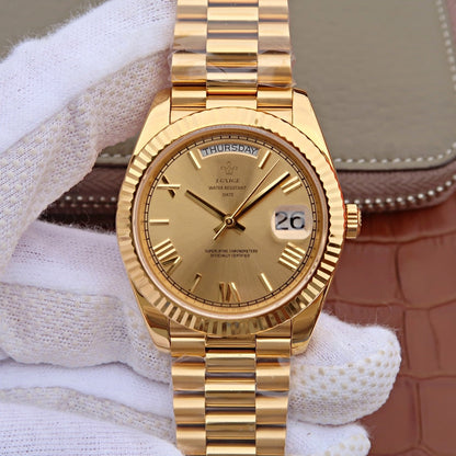 Original Casual Brand Watch Men Top Luxury Stainless Steel 3atm Waterproof daydate Business Men Fashion Wrist Watch