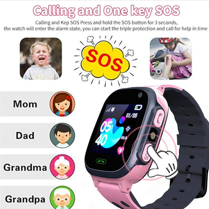 Children SIM Card Anti lost Watches Call for Kids Smart Watch Boys Girls GPS Waterproof Smartwatch Clock Location Tracker Child