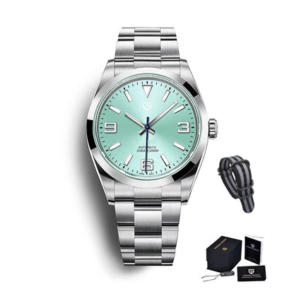 New NH35 Men Mechanical Watch AR Sapphire Glass Automatic Watch For Men Stainless Steel Sports Waterproof Watches