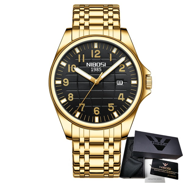New Men Fashion Ultra Thin Watches Luxury Waterproof Luminous Date Watch For Man Business Relogio Masculino