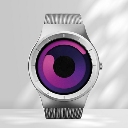 Creative Quartz Watches Men Brand Casual Stainless steel Mesh Band Unisex Watch Clock Male female Gentleman gift