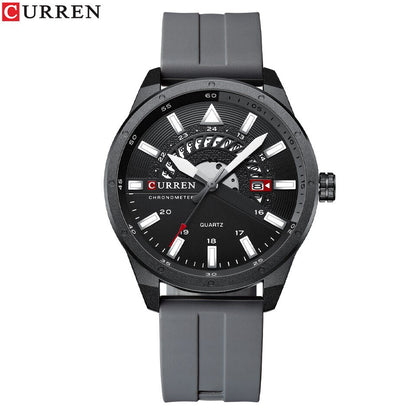New Men Watch Top Brand Luxury Waterproof Sport Mens Watches Silicone Automatic Date Military Wristwatch