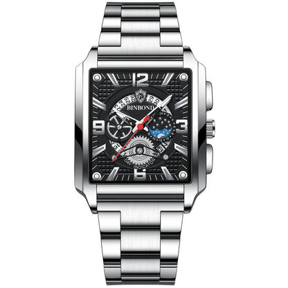 Relogio Masculino Wrist Watches Men Top Brand Luxury Golden Men Watches Gold Big Male Wristwatch Man Square Golden Dial