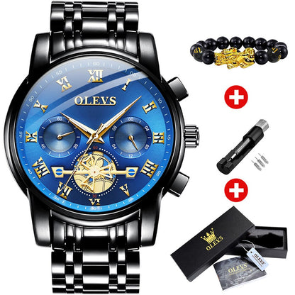 Top Brand Men Watches Classic Roman Scale Dial Luxury Wrist Watch for Man Original Quartz Waterproof Luminous Male reloj
