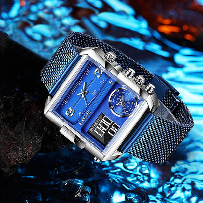 Men Quartz Digital Watch Creative Sport Watches Male Waterproof Wristwatch Montre Homme Clock Relogio Masculino