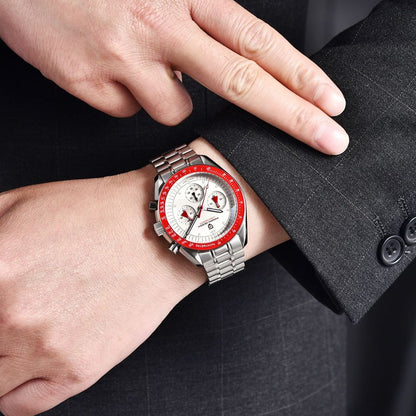 PAGANI DESIGN AK Project Men Watches Luxury Quartz Watch For Men Sapphire Bezel New speed Chronograph Automatic Date Watch