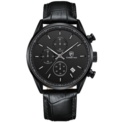 Men Top Brand Luxury Fashion Business Quartz Men Wristwatch Stainless Steel Waterproof Sports Clock L Black Black