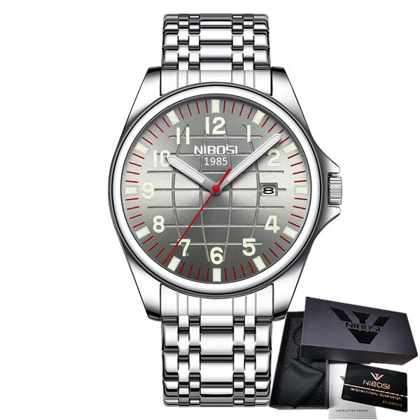 New Men Fashion Ultra Thin Watches Luxury Waterproof Luminous Date Watch For Man Business Relogio Masculino 8, Yes