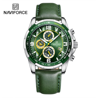 Luxury NAVIFORCE 100% Original Fashion Watch For Men Multifunction Sport Waterproof Man Quartz Wrist Watches Clock