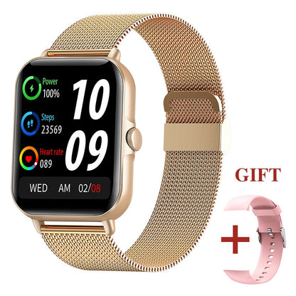 New Bluetooth Answer Call Smart Watch Men Full Touch Dial Call Fitness Tracker IP67 Waterproof smartwatch For Men Women+box
