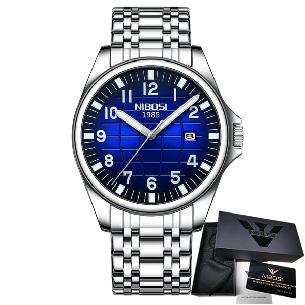 New Men Fashion Ultra Thin Watches Luxury Waterproof Luminous Date Watch For Man Business Relogio Masculino