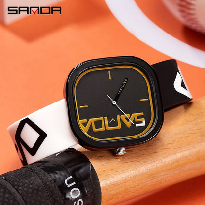 New Fashion Sports Brand Quartz Watch Women Casual Silicone Women Watches