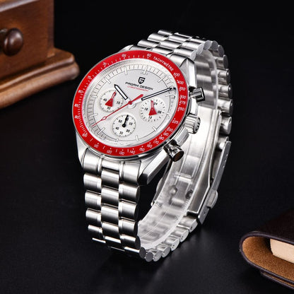 PAGANI DESIGN AK Project Men Watches Luxury Quartz Watch For Men Sapphire Bezel New speed Chronograph Automatic Date Watch