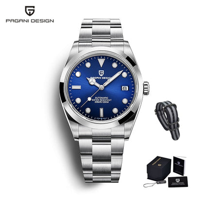 New NH35 Men Mechanical Watch AR Sapphire Glass Automatic Watch For Men Stainless Steel Sports Waterproof Watches