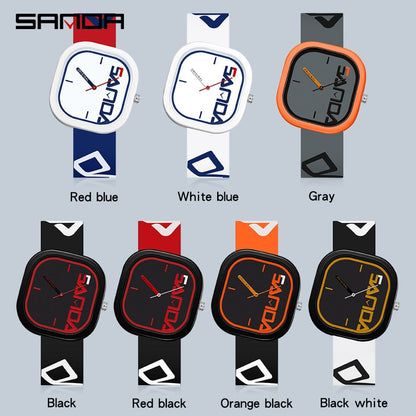 New Fashion Sports Brand Quartz Watch Women Casual Silicone Women Watches