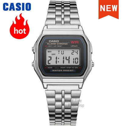 Casio watch silver watch men set brand luxury LED digital Waterproof Quartz men watch Sport military Wrist Watch relogio masculi