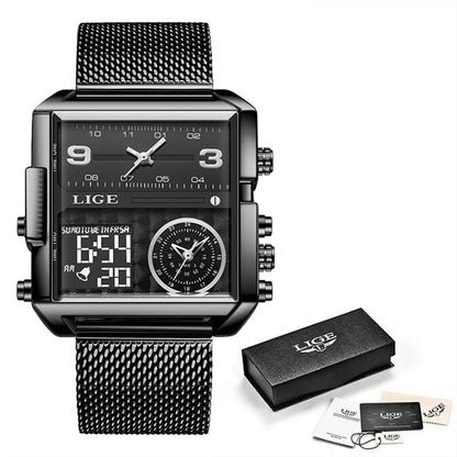 Men Quartz Digital Watch Creative Sport Watches Male Waterproof Wristwatch Montre Homme Clock Relogio Masculino