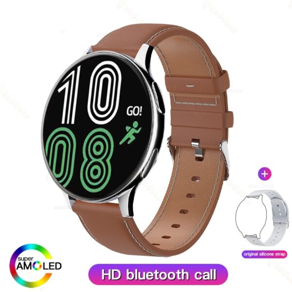 New Smart Watch Round Smartwatch Bluetooth Calls Watches Men Women Fitness Bracelet Custom Watch Face +Gift Box - Image 12