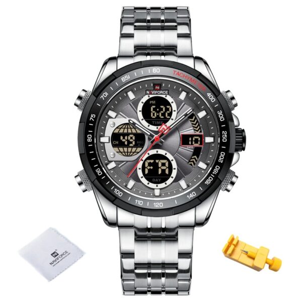 New Military Watches for Men Luxury Original Sports Chronograph Watch ​Waterproof Quartz WristWatch Clock Gift - Image 4