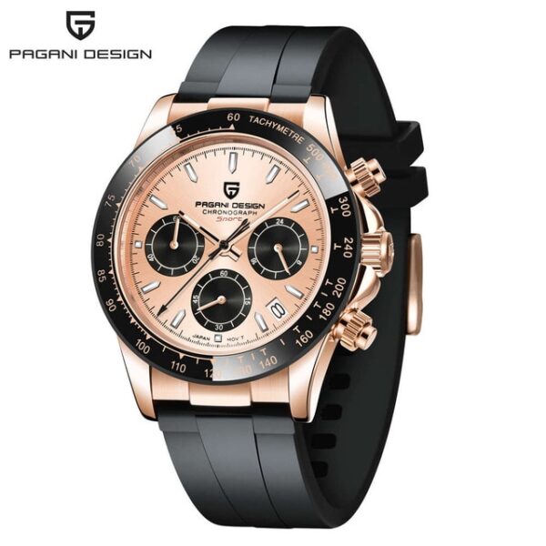 40mm New PAGANI DESIGN Men Quartz Watches Sapphire Luxury Chronograph Stainless Steel Waterproof Men Watch - Image 17