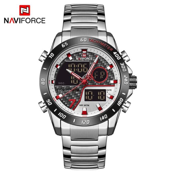 Luxury Brand Men Wrist Watch Military Digital Sport Watches For Man Steel Strap Quartz Clock Male Relogio Masculino - Image 12