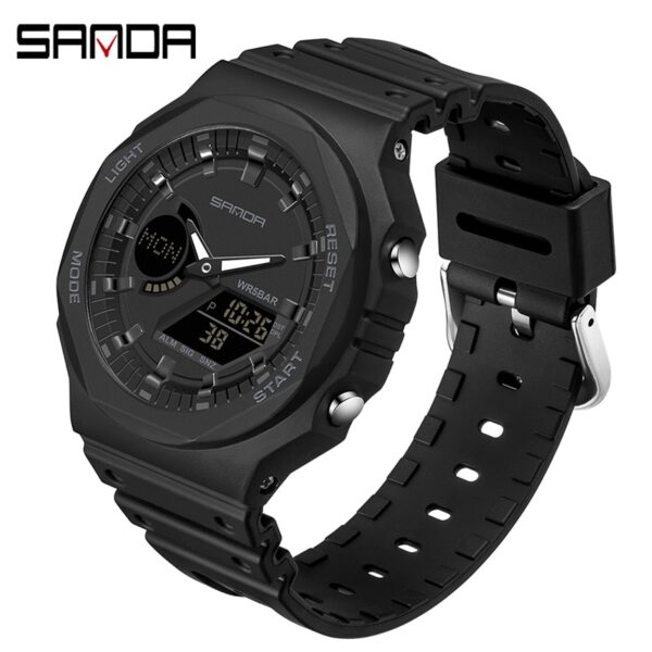 Men Quartz Watches Waterproof Men Military Sport Watch Dual Display Luminous Wristwatch Orologio uomo - Image 10