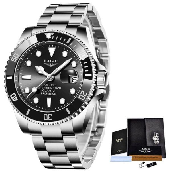 New Diver Watch Men 30ATM Waterproof Date Clock Sport Watches Mens Quartz Wristwatch Relogio Masculino - Image 7