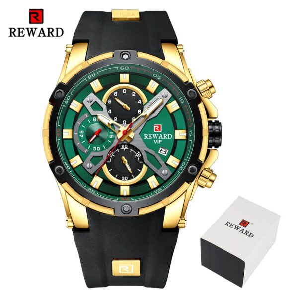 Men Watches Blue Waterproof Top Luxury Brand Chronograph Sport Watch Quartz For Men Wristwatch Military Male - Image 6