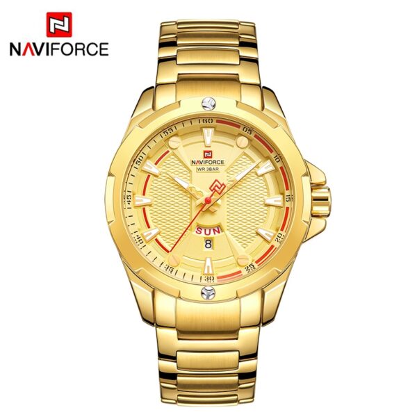 Luxury Gold Watch Men New Military Sport Quartz Wristwatch Casual Clock Stainless Steel Waterproof Watches - Image 12