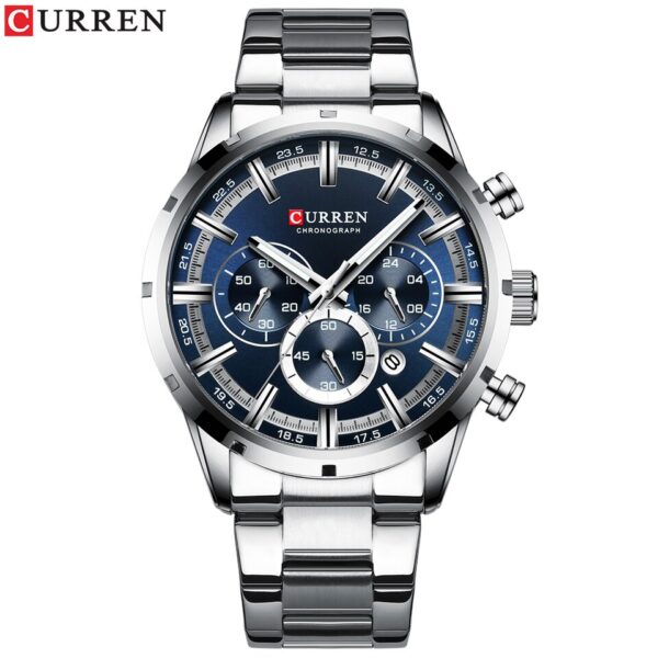 New Men Watches Top Brand Luxury Wrist Watch Quartz Clock Watch Men Waterproof Chronograph - Image 12