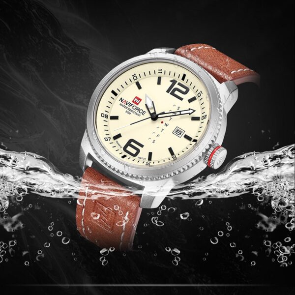 New Male Watches Casual Sport Day and Date Display Quartz Wristwatch Big Dial Clock with Luminous Hands Relogio Masculino - Image 3