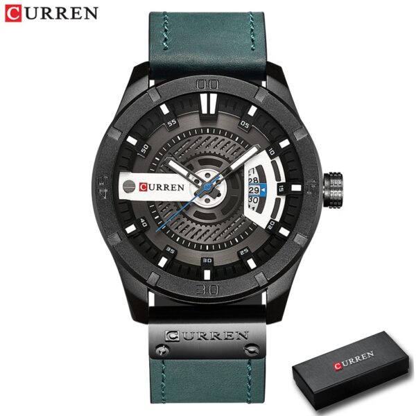 New Men Military Sports Watches Men Quartz Date Clock Man Casual Leather Wrist Watch Relogio Masculino - Image 14