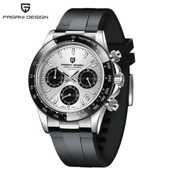 40mm New PAGANI DESIGN Men Quartz Watches Sapphire Luxury Chronograph Stainless Steel Waterproof Men Watch - Image 20